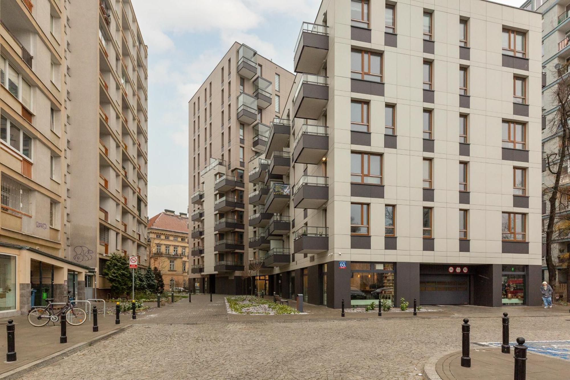 Srodmiescie Warsaw Muranow Apartments With Parking By Noclegi Renters Εξωτερικό φωτογραφία